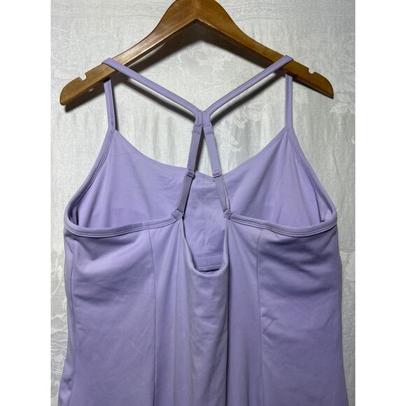 PINK Victorias Secret Romper XXL Purple Dress Active Performance - Picture 5 of 12
